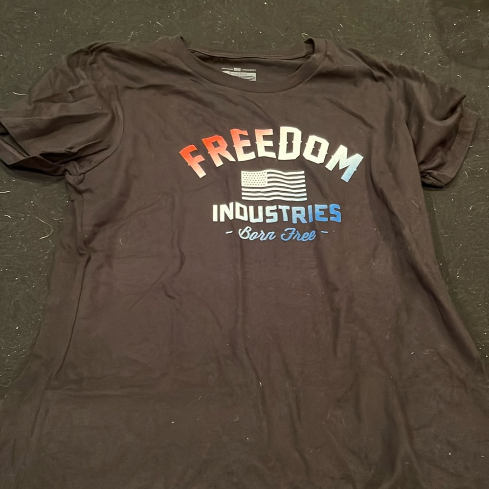Freedom industries black t shirt xl